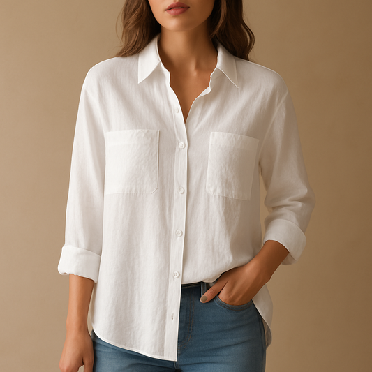 Women's Long Sleeve Blouse Lightweight - 
Fashinoza