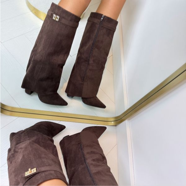 Knee-High Wedge Fashion Boots