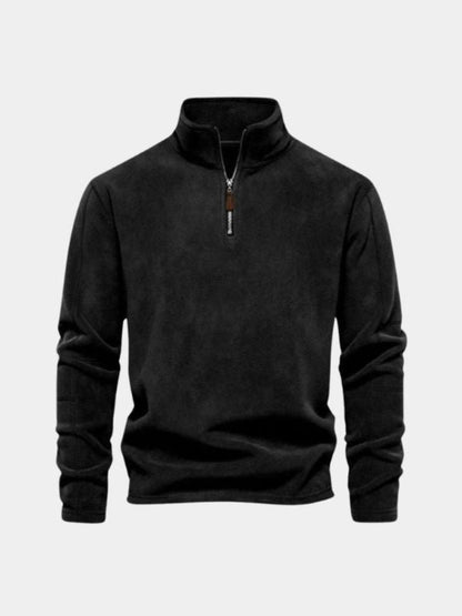 Soft Half-Zip Fleece Pullover