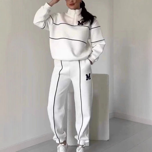 Women's Long Sleeve Tracksuit Set - Fashinoza
