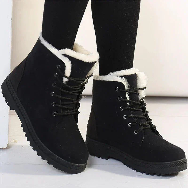 Women's Cozy Winter Boots - Fashinoza
