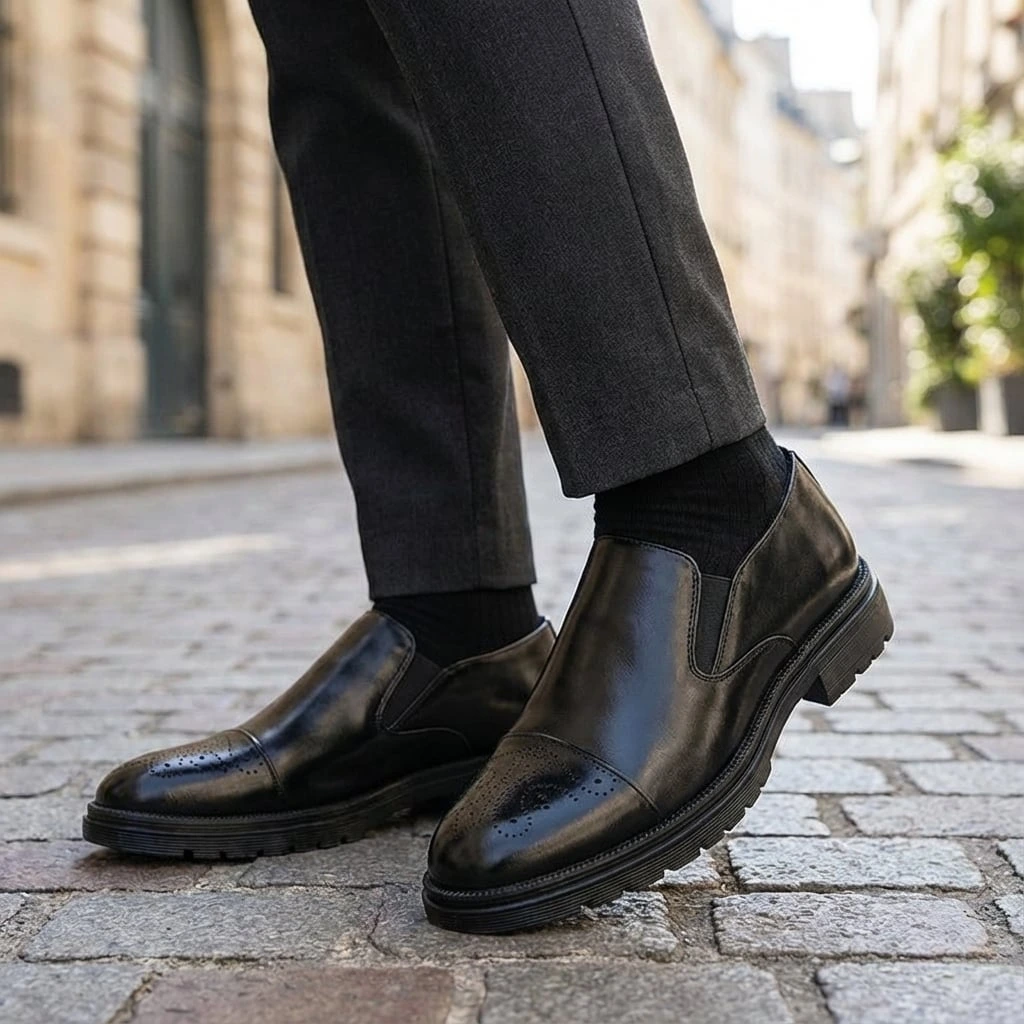 Classic Slip-On Dress Shoes