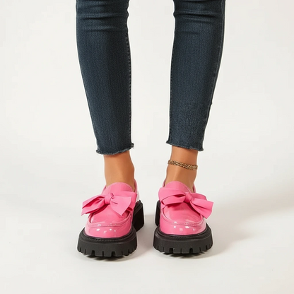 Serafina | Women’s Bow Platform Orthopedic Loafers