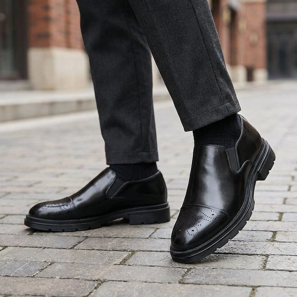 Classic Slip-On Dress Shoes