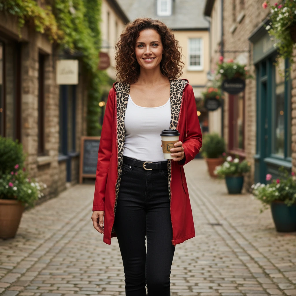 Women’s Reversible Hooded Zip Jacket