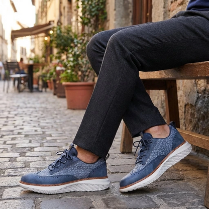 Textured Cushioned Sneakers