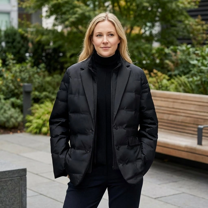 Women’s Quilted Tailored Puffer Jacket