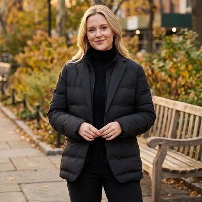 Women’s Quilted Tailored Puffer Jacket