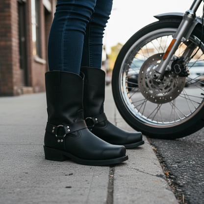 Women’s Mid-Calf Harness Boots