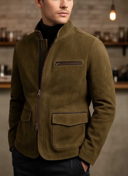 Timeless Structured Zip Jacket