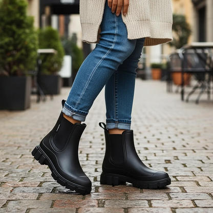 Chunky Chelsea Ankle Boots