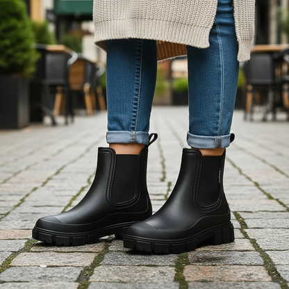 Chunky Chelsea Ankle Boots