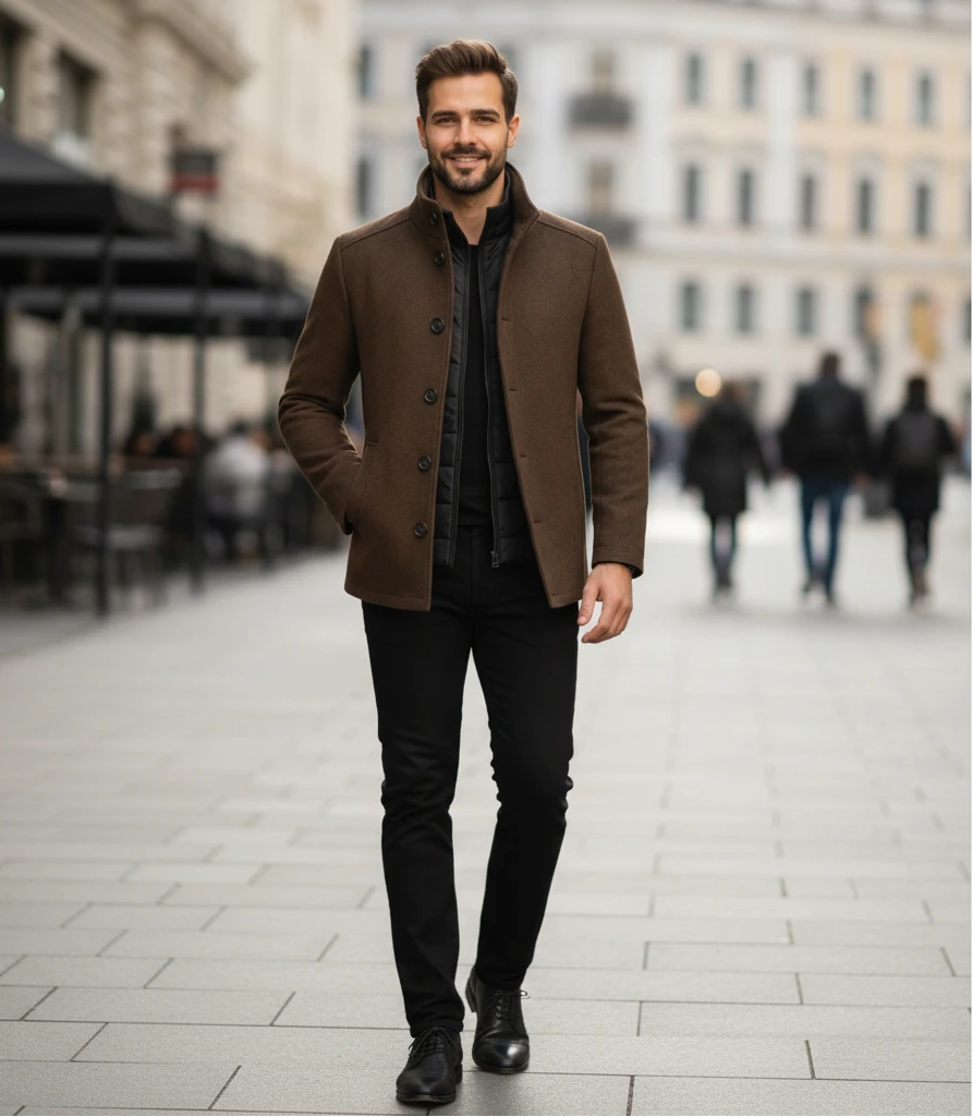 Elegant Winter Overcoat