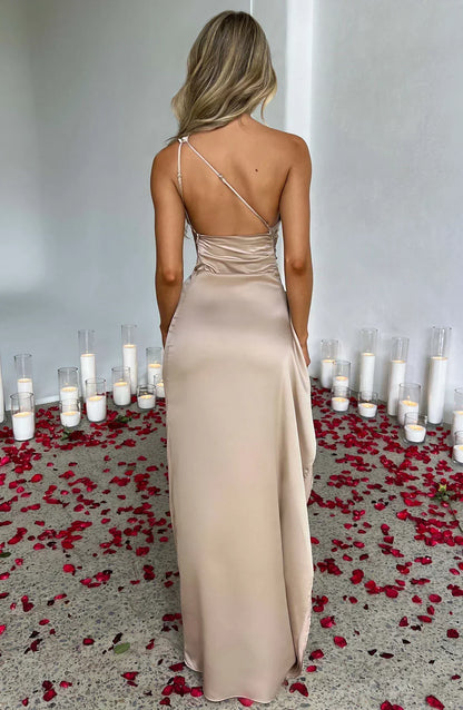Women's Satin Evening Dress