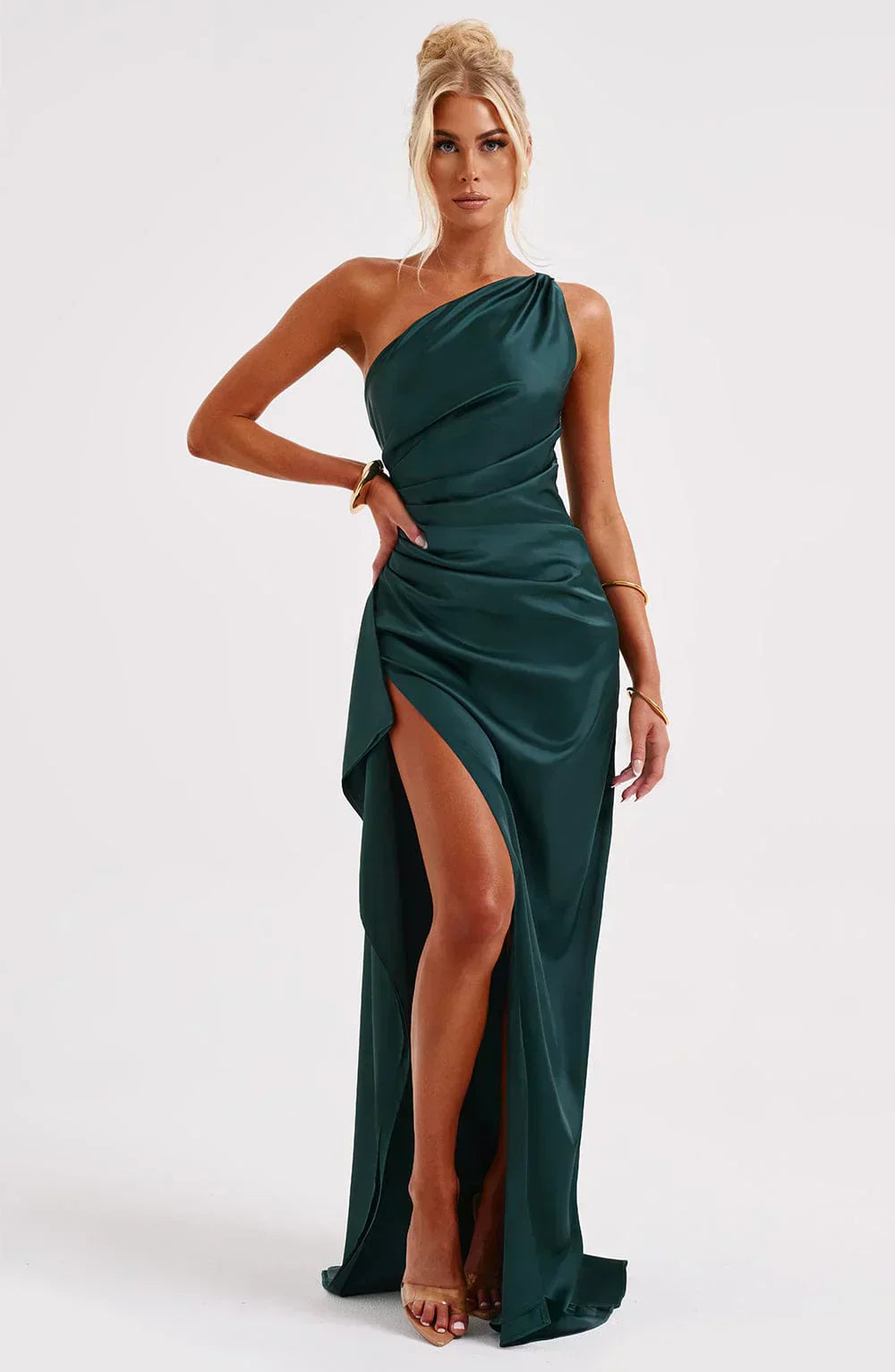 Women's Satin Evening Dress