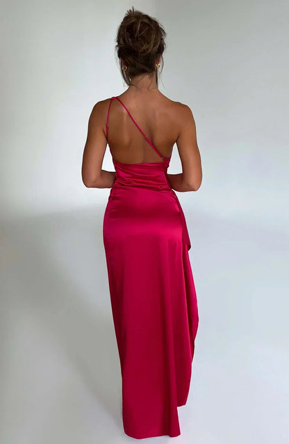 Women's Satin Evening Dress