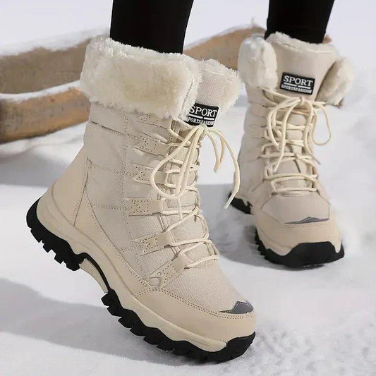 Fiona | Women’s Lace Up Winter Ankle Boots