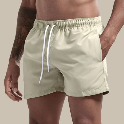 Men's Drawstring Swim Shorts - Fashinoza