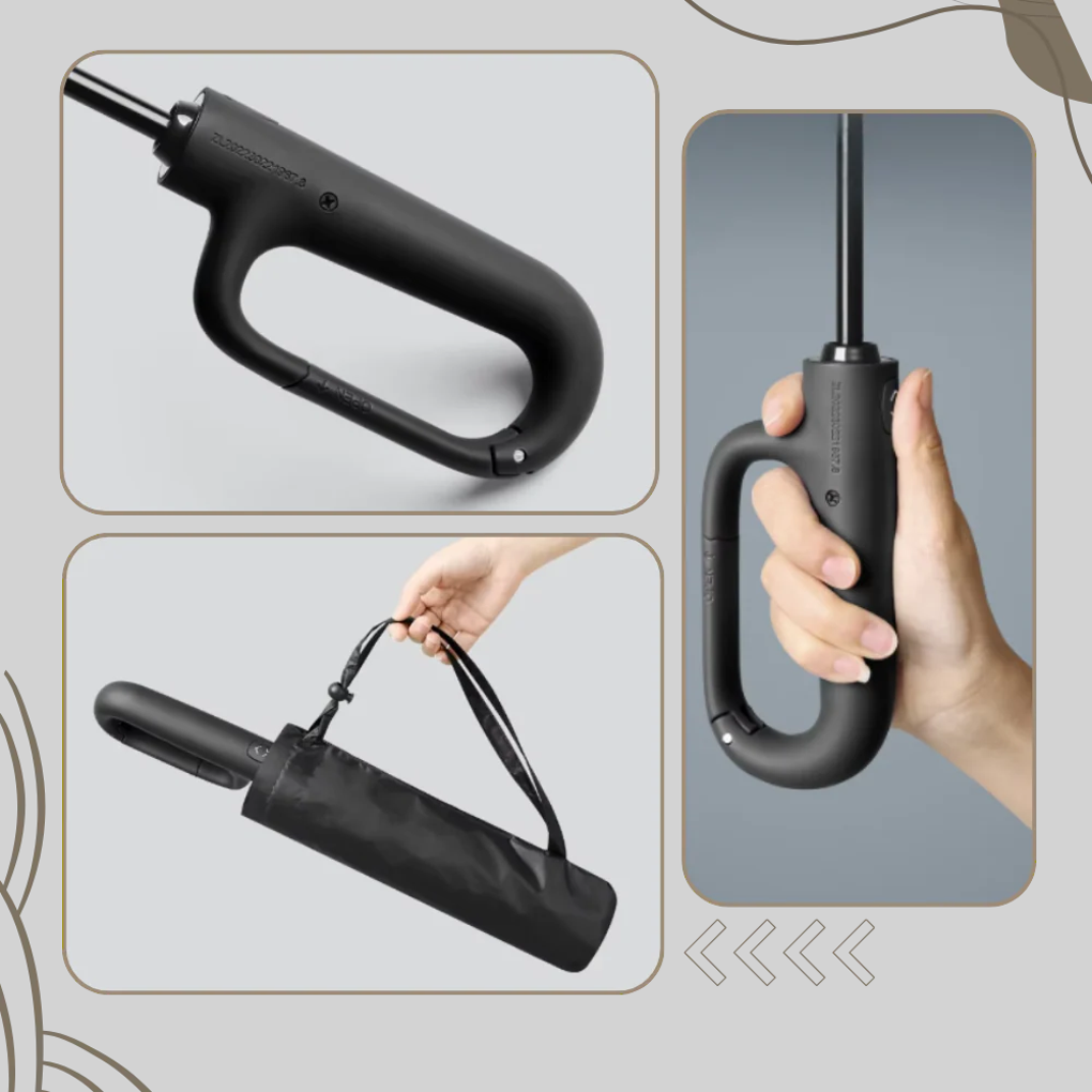 Auto Lock Umbrella Waterproof Windproof Compact