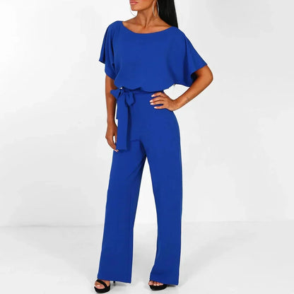 Women's Slim Waist Jumpsuit