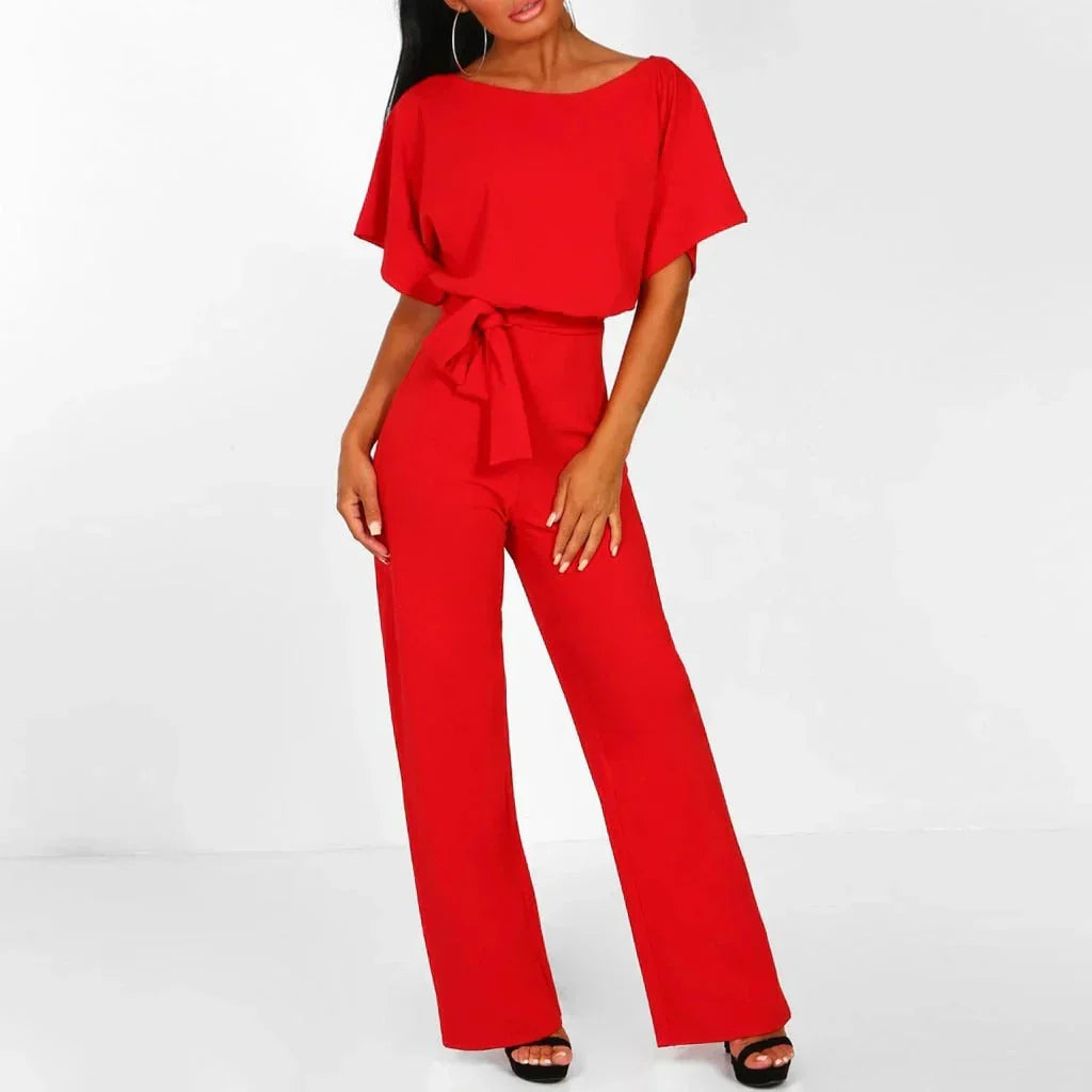 Women's Slim Waist Jumpsuit