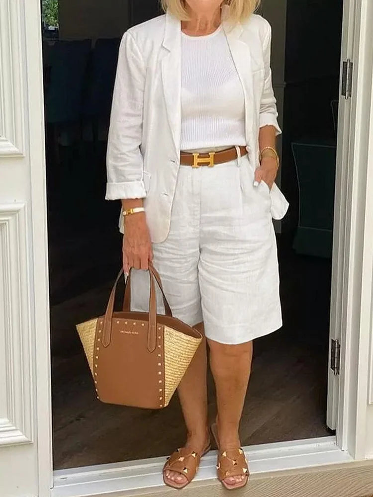 Women's Casual Summer Set Comfortable - 
Fashinoza
