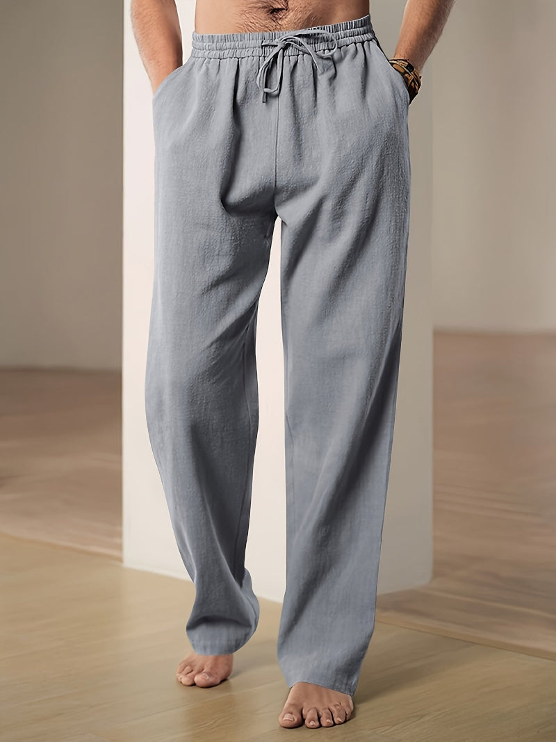 Men's Drawstring Pants Relaxed Fit