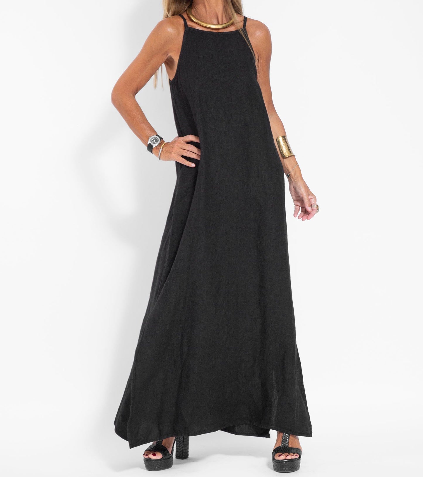 Sharon Sleeveless Maxi Dress