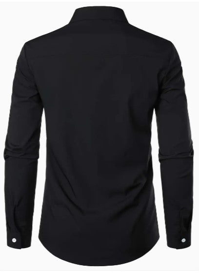 Men's Long Sleeve Casual Shirt Lightweight Breathable