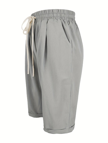 Women's Drawstring Knee Length Shorts