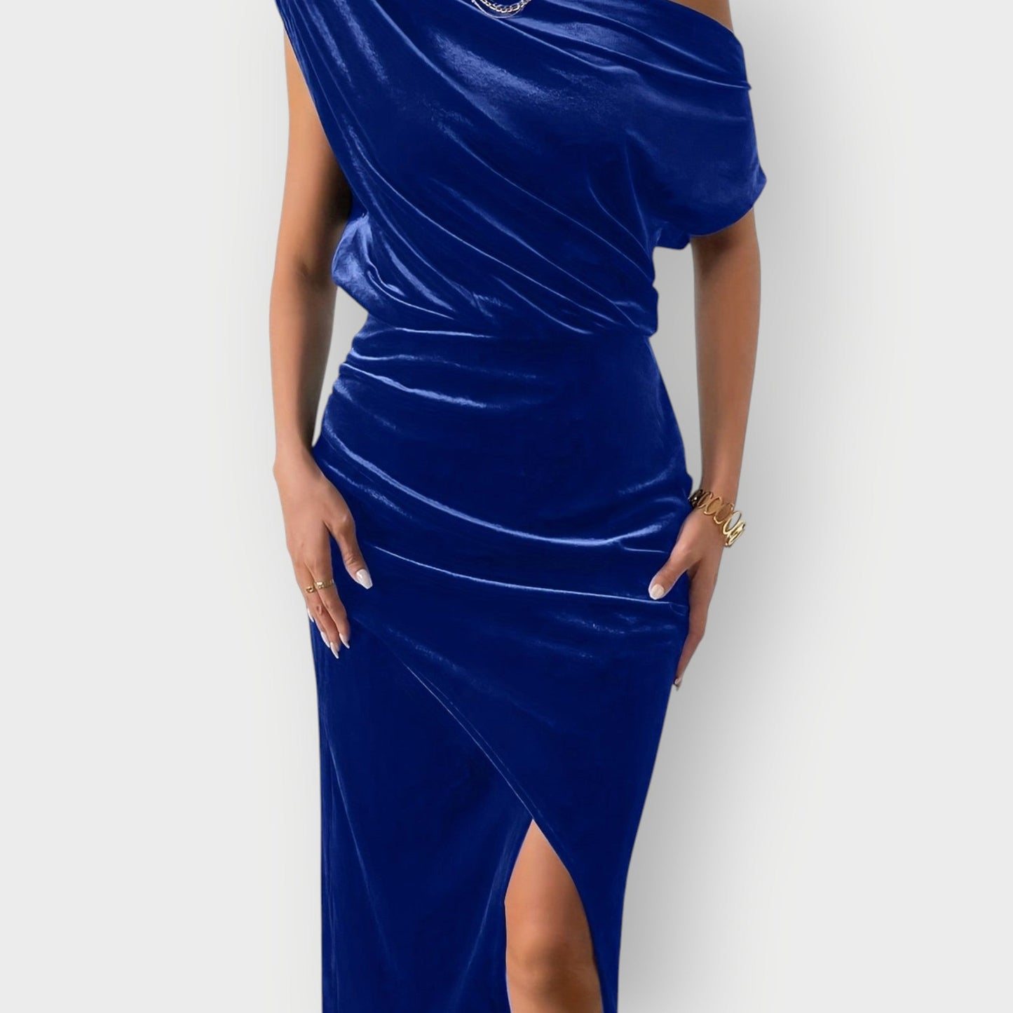 Women's Off Shoulder Midi Dress