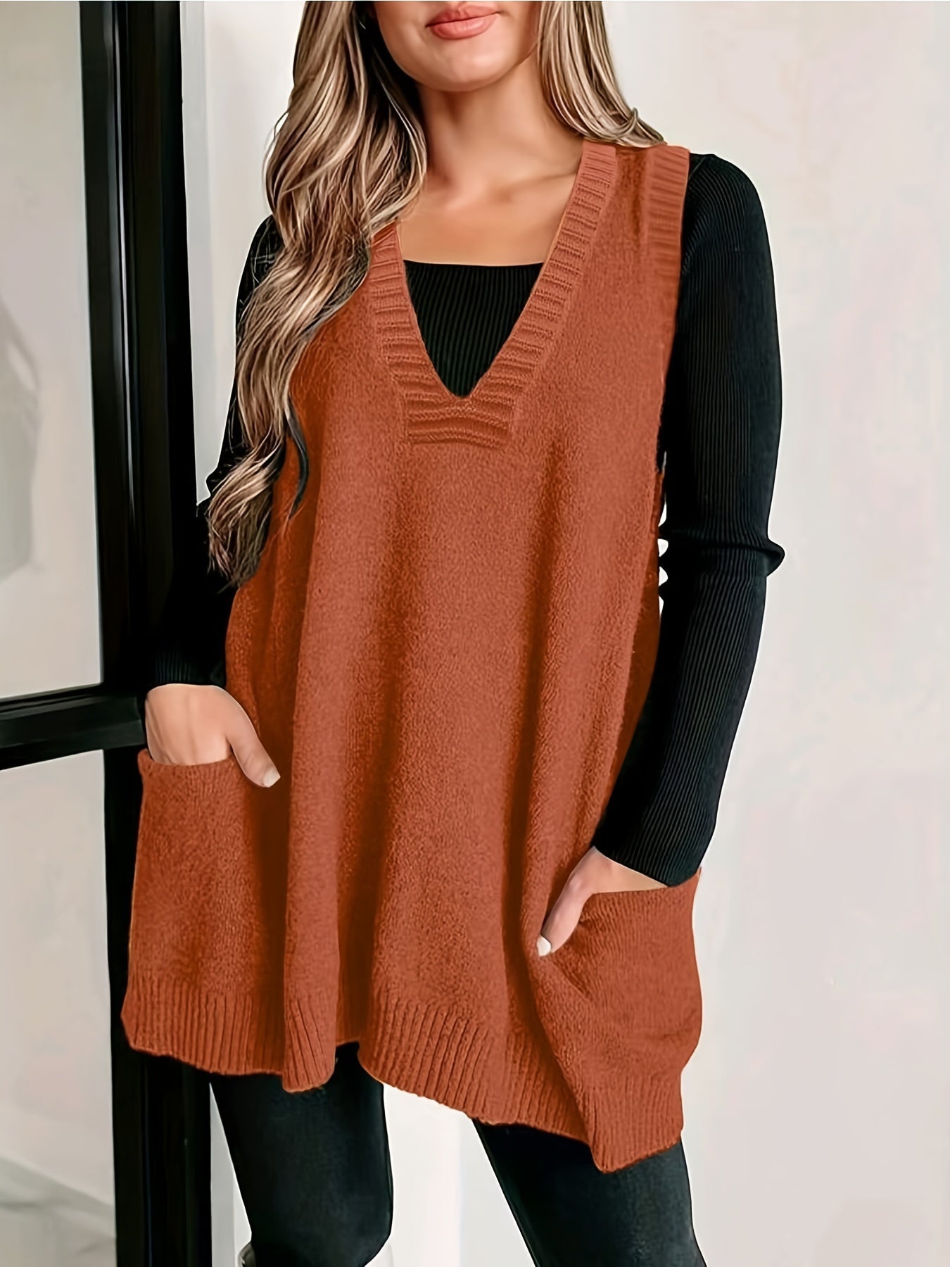 Women's V-Neck Casual Vest
