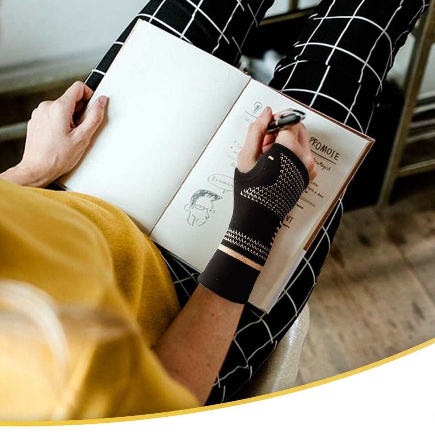 Fashinoza Compression Wrist Sleeve