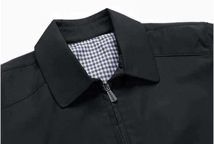 Men's Insulated Winter Jacket Waterproof Windproof Black