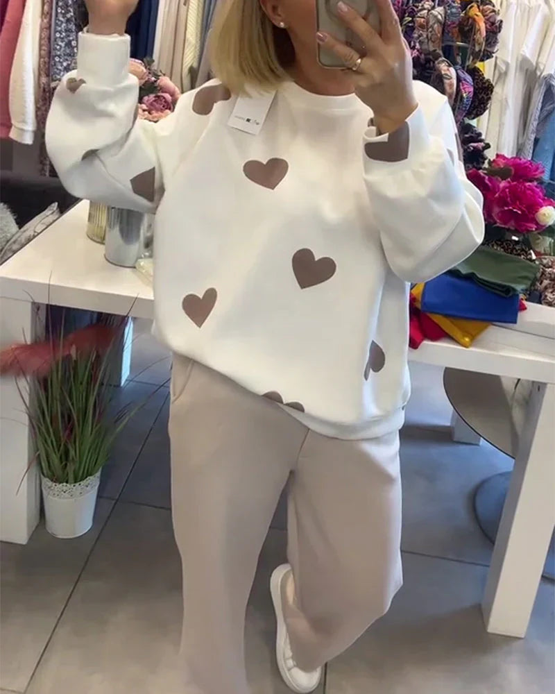 Women's Heart Sweater