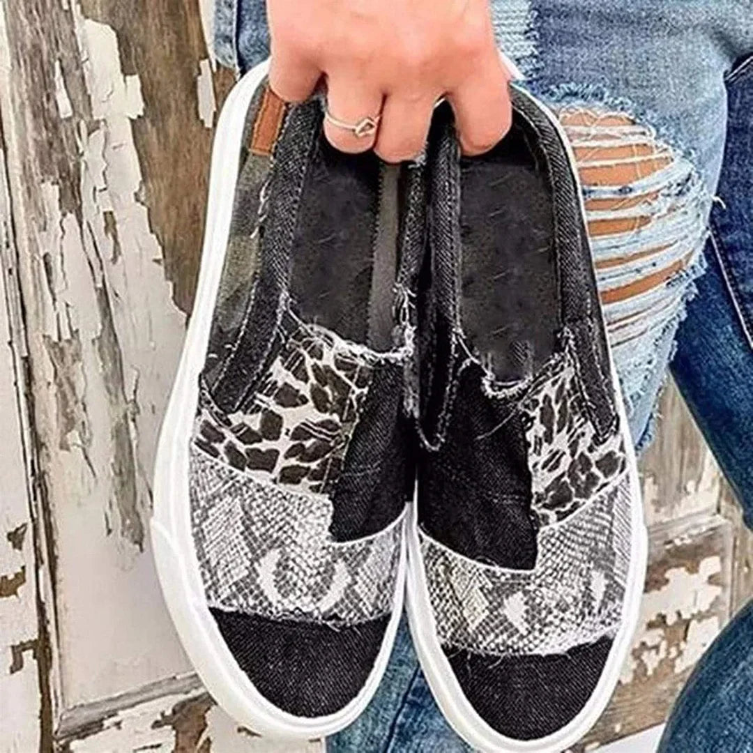 Women's Comfy Canvas Slip On Shoes