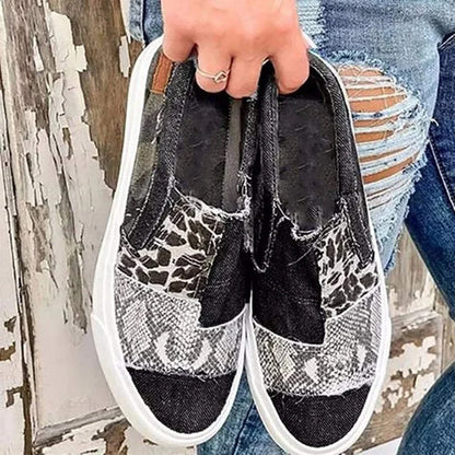 Women's Comfy Canvas Slip On Shoes