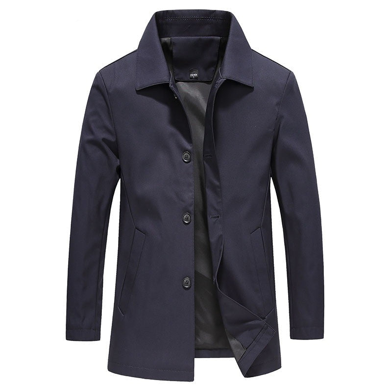 John | Men Winter Button Up Coat