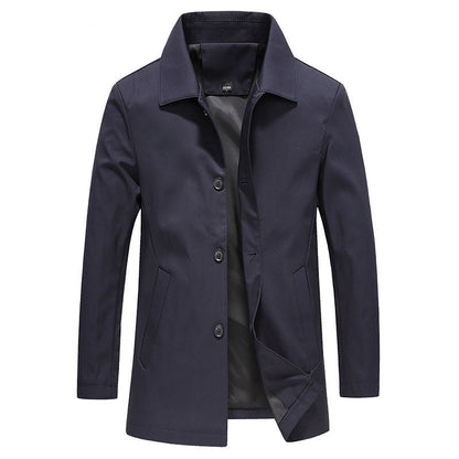 John | Men Winter Button Up Coat