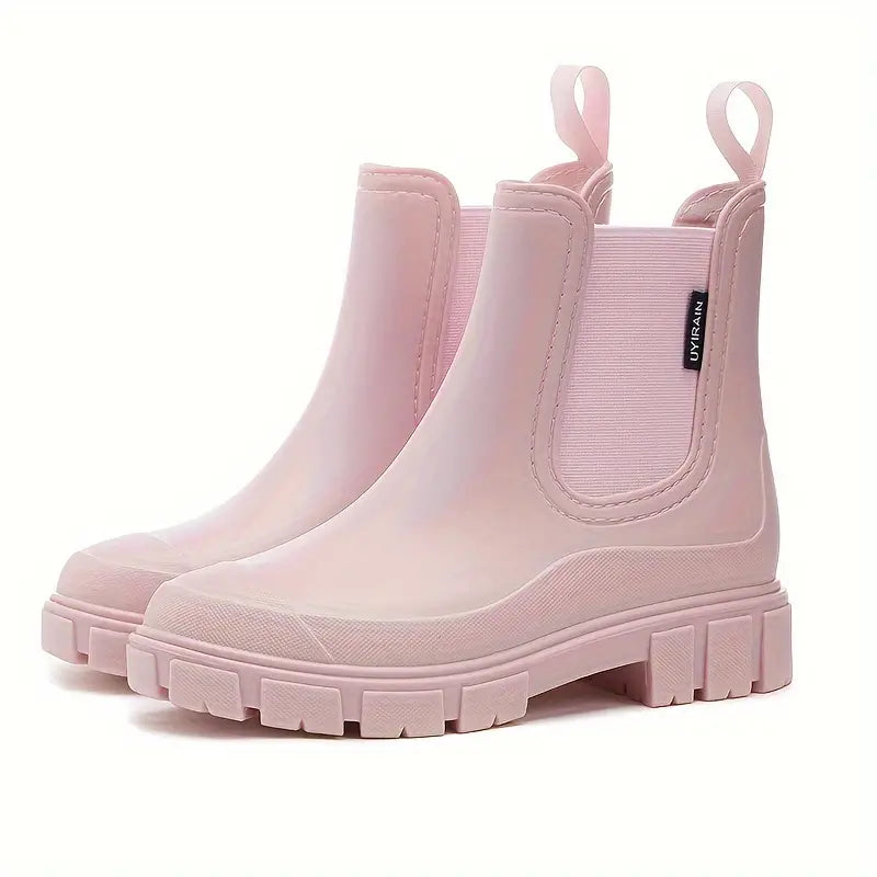 Chunky Chelsea Ankle Boots