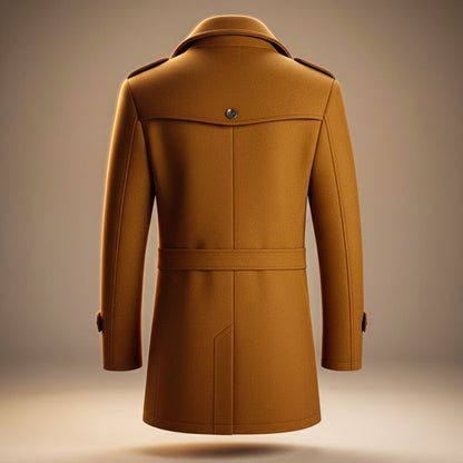 Matteo Legacy Men's Virgin Wool Overcoat