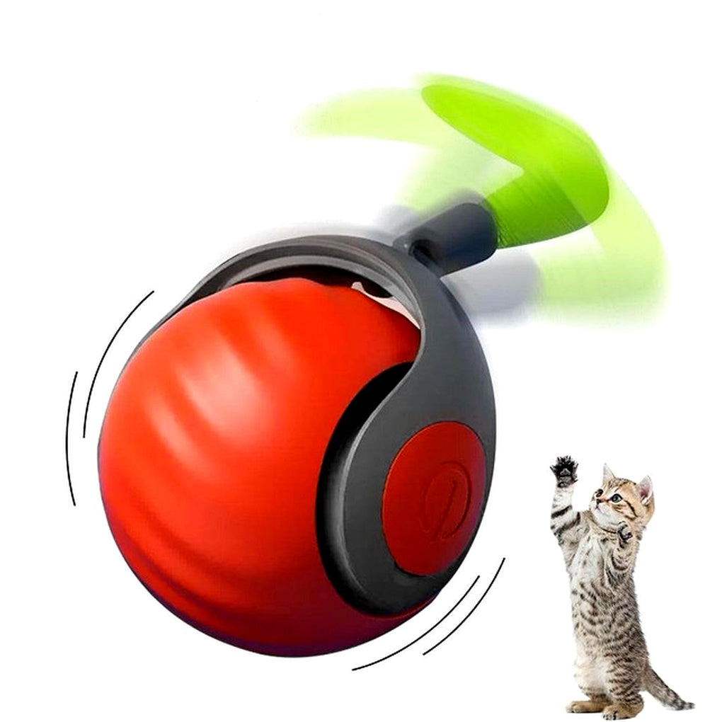 Interactive Cat Rolling Ball Toy