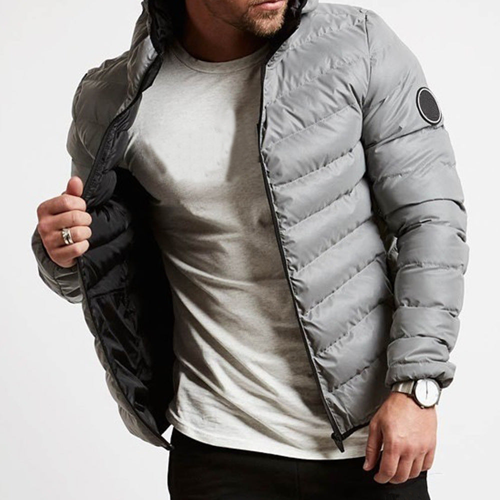 Image of Barry | Men's Hooded Puffer Jacket