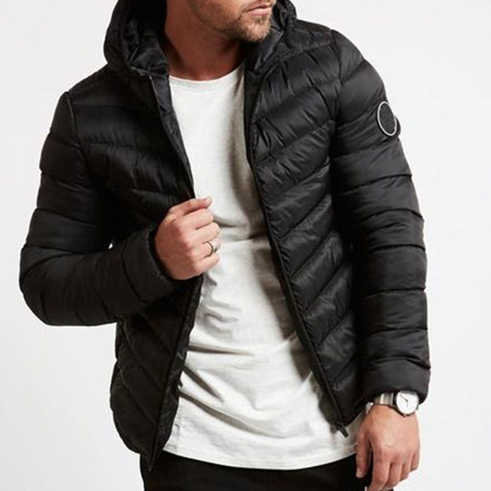 Image of Barry | Men's Hooded Puffer Jacket