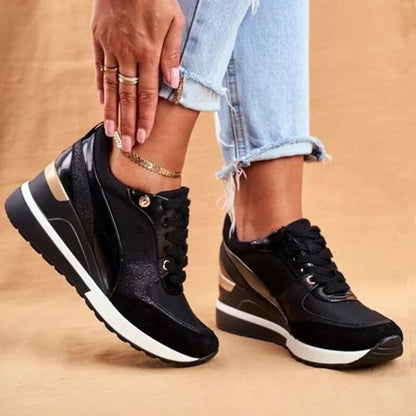 Lightweight Knit Sneakers Arch Support Memory Foam
