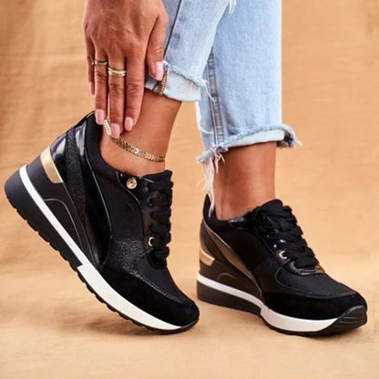 Women's Lightweight Knit Sneakers Arch Support Memory Foam