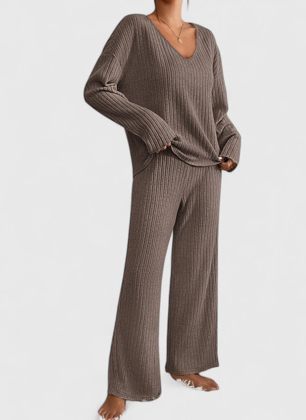 Kimberly | Women’s Relaxed Fit Knit Pajama Set