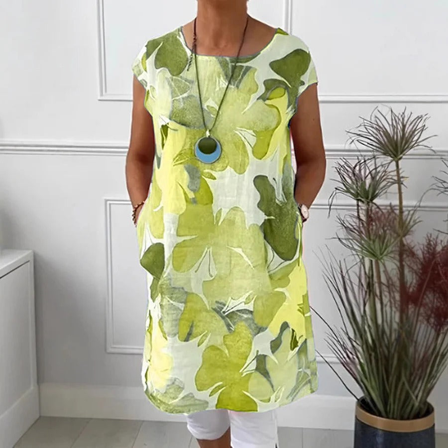 Women's Short Sleeve Summer Dress