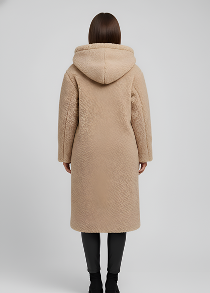 Women's Faux Fur Hooded Winter Coat