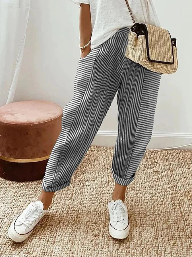 Women's Striped Pants